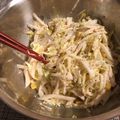クックCG2NFA☆'s cooksnap of when they made 大根！大根とキャベツとコーンのツナサラダ.