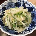 Justasiam's cooksnap of when they made 辛味大根と水菜の炒め物.