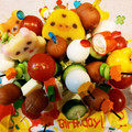 ぷーちょす's cooksnap of when they made 母の日、父の日に！子供が作る簡単おつまみ.