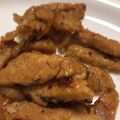 ☺︎Kum1☺︎'s cooksnap of when they made 大豆ミートの生姜焼き.