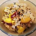 クックKOQ92X☆'s cooksnap of when they made 超簡単！ シンプル薩摩芋ご飯♡.