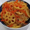 市丸あおい's cooksnap of when they made 超簡単！レンコンのきんぴら.