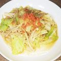 ＊coron＊'s cooksnap of when they made レンチン☆キャベツえのきの鮭フレーク和え.