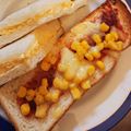 eiyoushi's cooksnap of when they made ケチャップだけで作るピザトースト.
