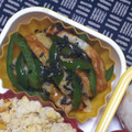 nosso's cooksnap of when they made ピーマンちくわ炒め.