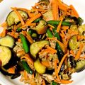 月とぱんだ's cooksnap of when they made 冷凍いんげんと茄子とツナの炒め煮.