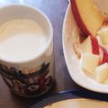 eiyoushi's cooksnap of when they made ココナッツオイル入りホットミルク.