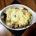 みあみあドット's cooksnap of when they made 余ったお餅で簡単ナス餅グラタン.