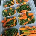 修行中るんるん's cooksnap of when they made 簡単取り分け離乳食♪小松菜と人参炊き.