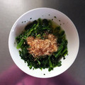 彩音ｍａｍａ's cooksnap of when they made 白だしで「ほうれん草のお浸し」.