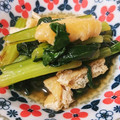 リアのあ's cooksnap of when they made 小松菜と油揚げの炒め煮.