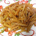 なんけん's cooksnap of when they made 大根の皮deきんぴら。.