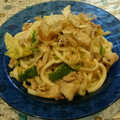 まろん☆'s cooksnap of when they made かつおぶしたっぷりで和風焼きうどん♡.