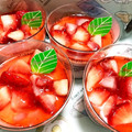 huacha0902's cooksnap of when they made レンジde１分♪　♥簡単いちごソース♥.