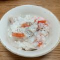 ポニーリボン's cooksnap of when they made 参鶏湯風粥.