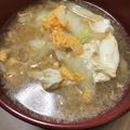 88candy88's cooksnap of when they made 塩ちゃんこ鍋（一人鍋).