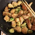 _29hymn's cooksnap of when they made 食べてキレイに♪にんにく鶏とアボカド和え.