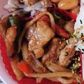 とろーるる's cooksnap of when they made 豚肉＆もやし＆ピーマンのカレーソース炒め.