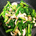 みつきのママ☆'s cooksnap of when they made ■薄あげと菜の花の簡単炒め■.