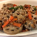 あおちゃんすの部屋's cooksnap of when they made ☆子供も大好き！豚とれんこんのきんぴら♪.
