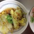 ルルルるか☆'s cooksnap of when they made 簡単！ヘルシー♪蒸し白菜の甘酢あんかけ.
