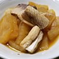 なかっちゃん♪'s cooksnap of when they made 簡単ブリ大根♪ブリのアラ・大根・大根煮物.