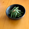 キョーマキ's cooksnap of when they made 【５分で料亭の味！】いんげんの胡麻和え.