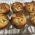 LinLinkBu's cooksnap of when they made おからでアメリカンなバナナマフィン.