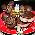 oni1030's cooksnap of when they made ストロベリーアイスサンド❤クッキーサンド.
