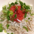 エフティ's cooksnap of when they made 明太子・しらす丼.