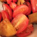 uyut's cooksnap of when they made なすとトマトのガーリックマリネ.