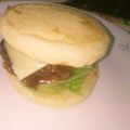 minmo2✳️2's cooksnap of when they made イングリッシュマフィンバーガー.