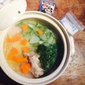 kaokaofood's cooksnap of when they made 塩スープがうんま～い♪鶏の水炊き.