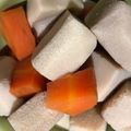 わたるんママ's cooksnap of when they made 高野豆腐と人参の炊合せ.