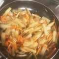 しぇふたらお's cooksnap of when they made こんにゃくが主役のきんぴらごぼう.