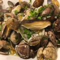 tocoletti's cooksnap of when they made 簡単おつまみ♡アサリのワイン蒸し♪.