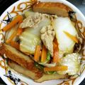 おしひと's cooksnap of when they made こっくり☆豚バラと白菜のオイスター炒め.