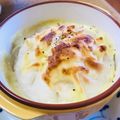クックDQKDS7☆'s cooksnap of when they made ふわとろ肉まんのスープグラタン♪.