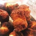 あぅる's cooksnap of when they made 民家のおかあ直伝！簡単サーターアンダギー.