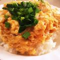 なぱたん's cooksnap of when they made ふわとろチキンラーメンのアレンジ.