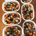 シュウツマ's cooksnap of when they made すぐに柔らか♫離乳食 根菜とひき肉の煮物.