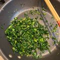 Paarukoo's cooksnap of when they made セロリの葉のふりかけ・佃煮ごま油炒め.