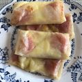 R2016's cooksnap of when they made 息子の好きな生ハムチーズ春巻き.