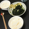 tamotan∞'s cooksnap of when they made 生のりを味わう✦おかかと生のりのっけご飯.