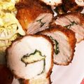 mezuchin's cooksnap of when they made 梅しそチーズチキンカツ オーロラソース☆.