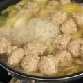 手ごねメンチ's cooksnap of when they made 鶏＆豚挽肉で柔らか美味～♡肉団子スープ.