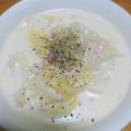 かしゅみん♡'s cooksnap of when they made キャベツとベーコンの簡単ミルクスープ.