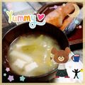 海理ママ's cooksnap of when they made 味噌汁　♪　いろいろ.