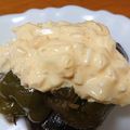 クックWH3B97☆'s cooksnap of when they made ナスとピーマンの甘酢タルタル添え.