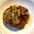 まーこ◡̈'s cooksnap of when they made ハンバーグやステーキに❀ネギ和風ソース❀.